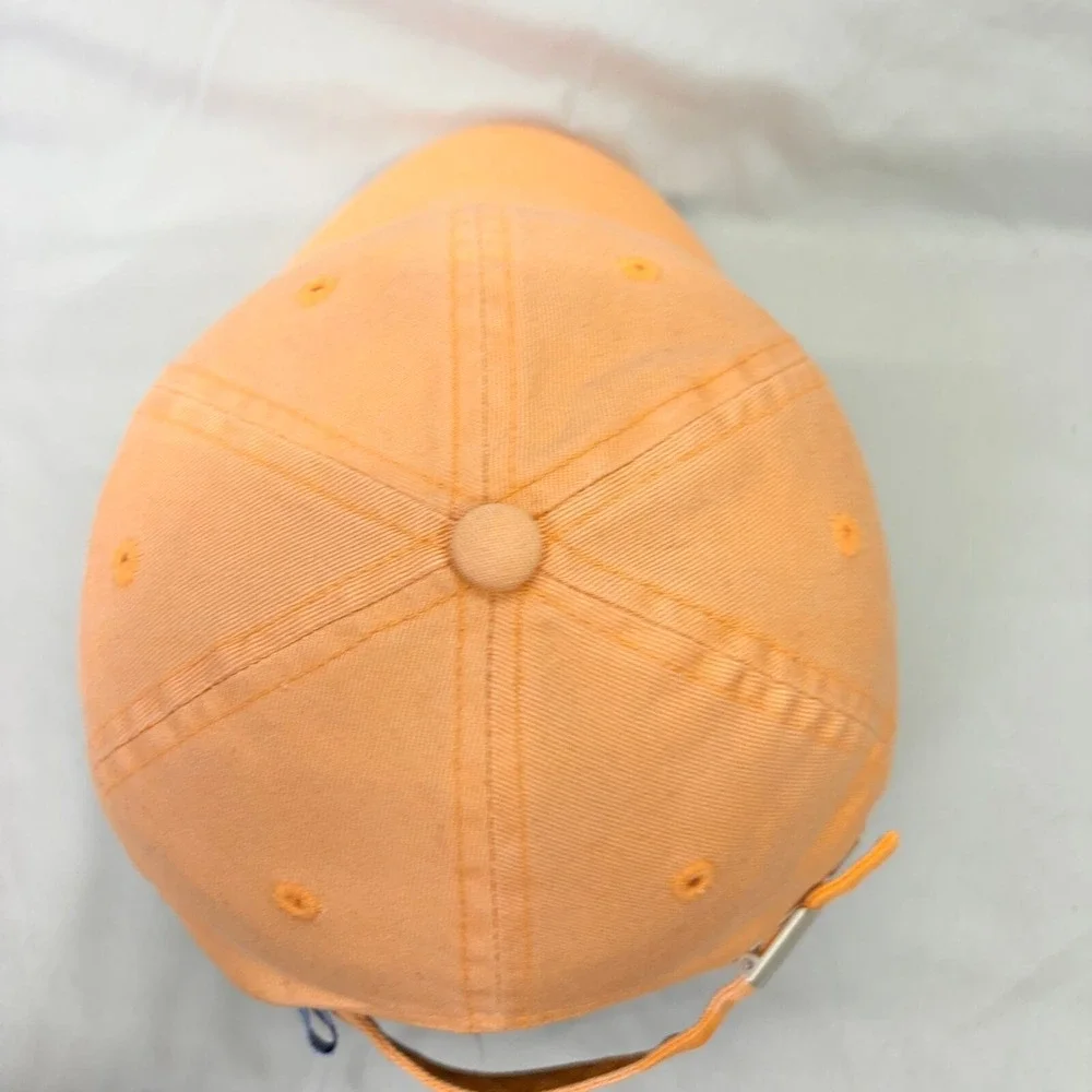 Attitude 101 Big Cedar Hat Baseball Cap Mens OSFA Orange Cotton Adjustable